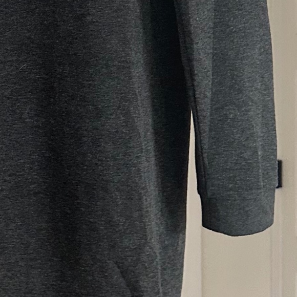 Scotch & Soda dress, dark grey/burnt orange ruffle - size 8-10 (S&S size 3) - Picture 10 of 16